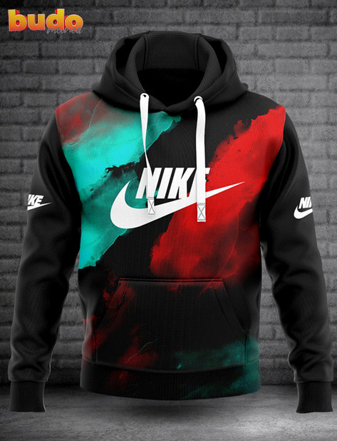 Nike watercolor luxury brand unisex hoodie for men women