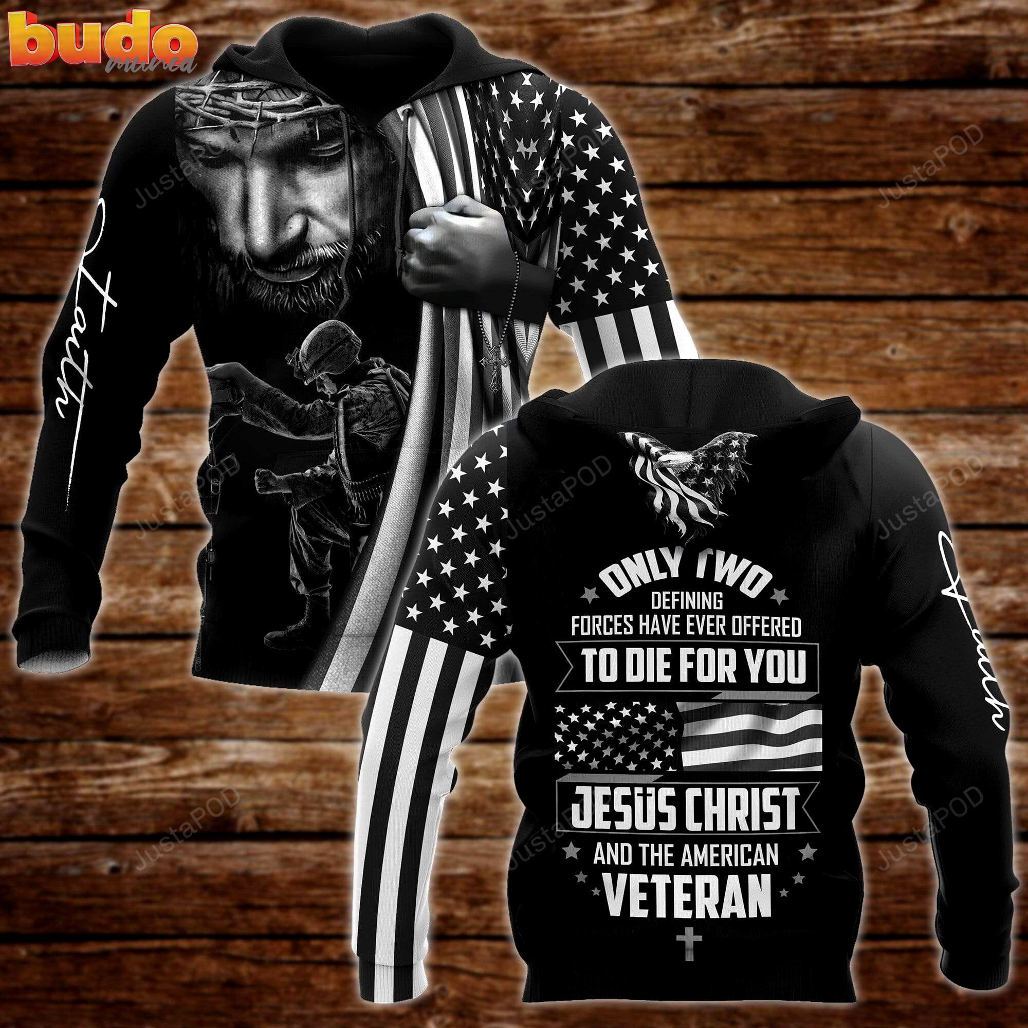 Only two defining 3d all print hoodie, zip- up hoodie