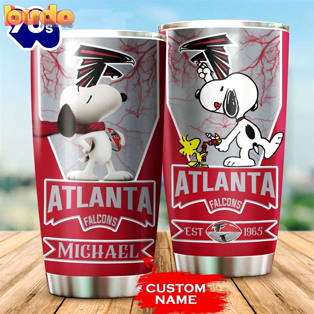 Personalized atlanta falcons snoopy all…