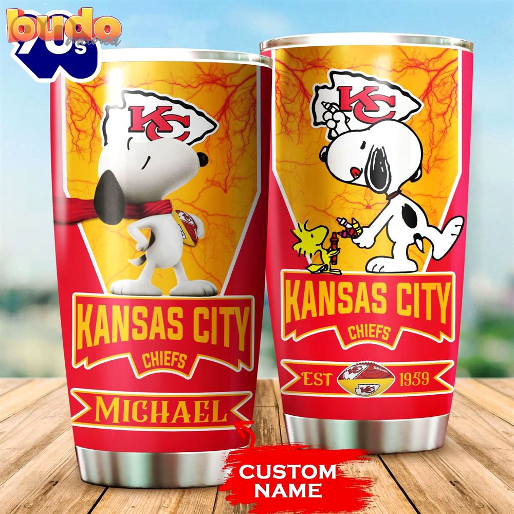 Personalized kansas city chiefs snoopy…