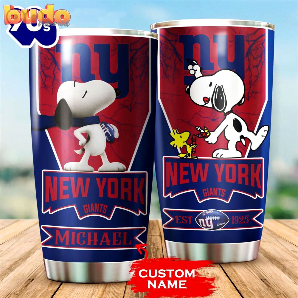 Personalized new york giants snoopy…