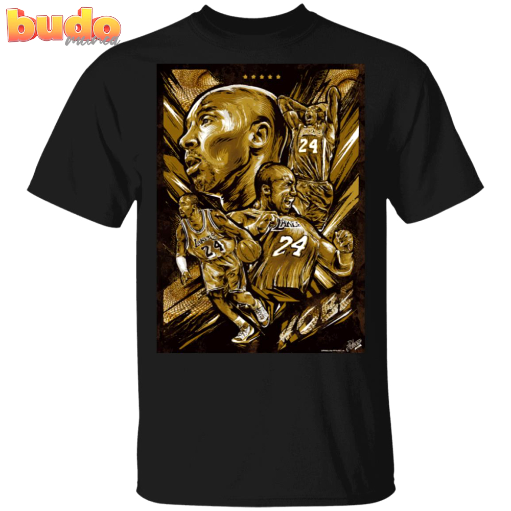 Reste au pouvoir kobe bryant shirt ajusté, long sleeve