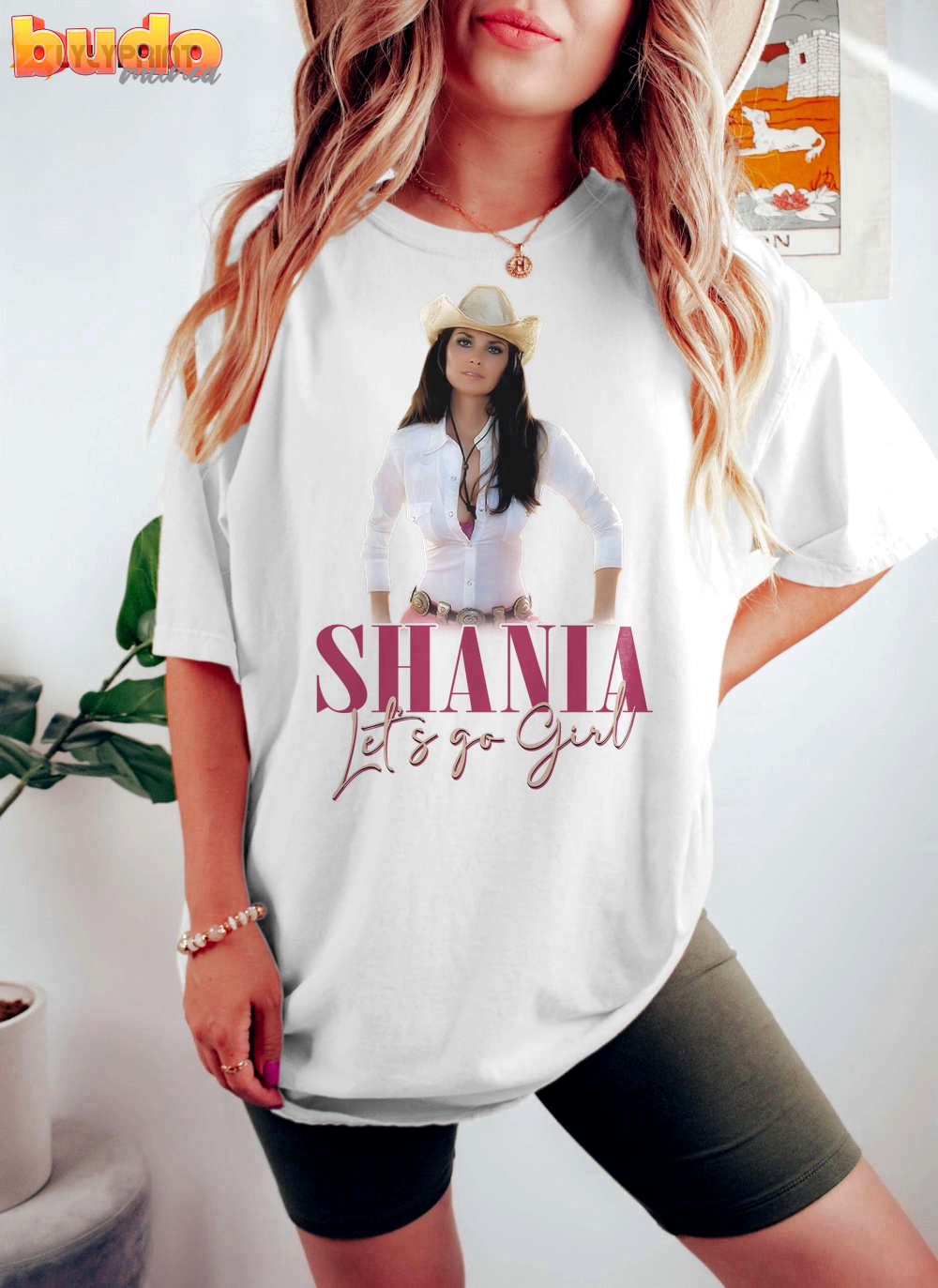 Shania twain let’s go girls t-shirt, shania concert tee