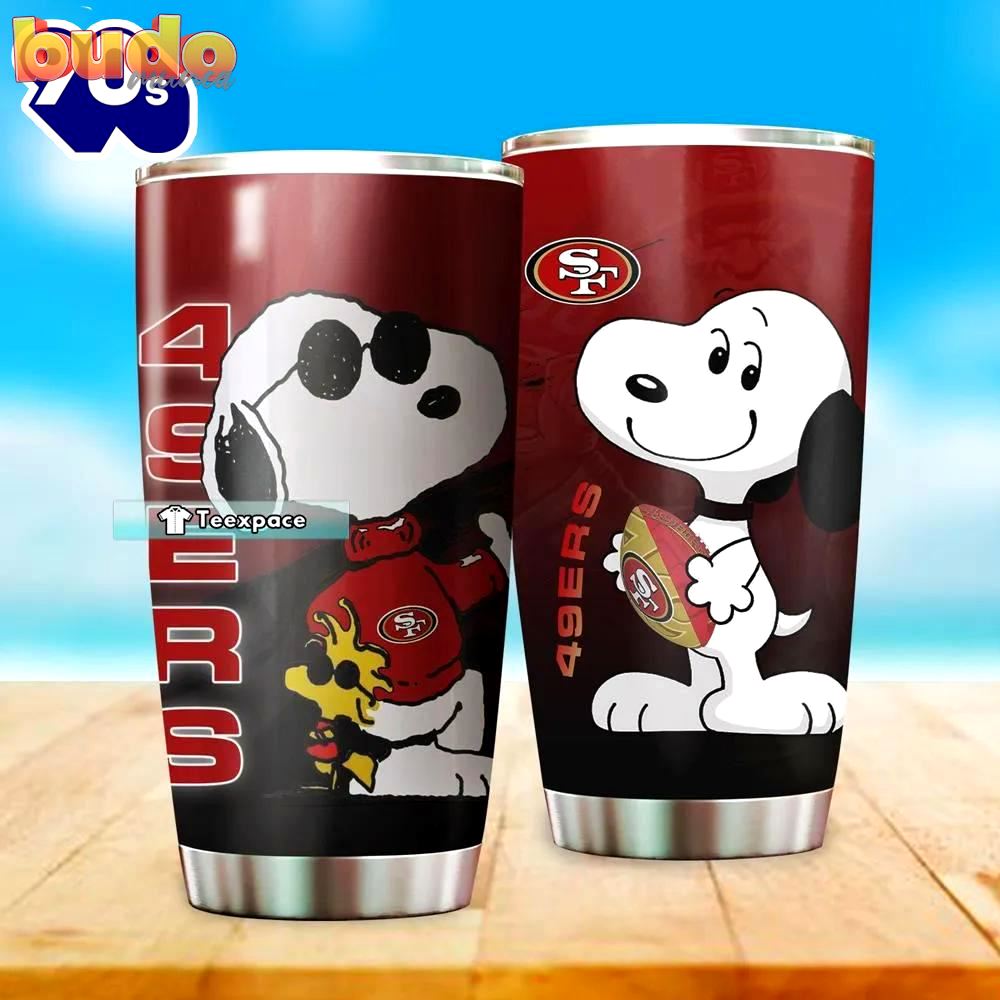Snoopy 49ers coffee tumbler 49ers…