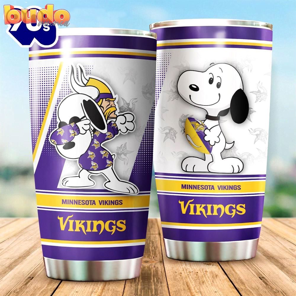 Snoopy minnesota vikings nfl football…