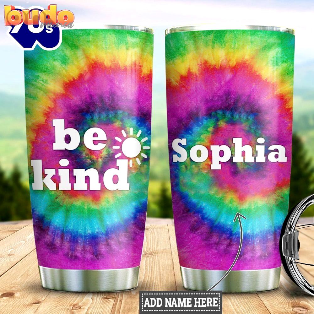 Tie dye hippie be kind…