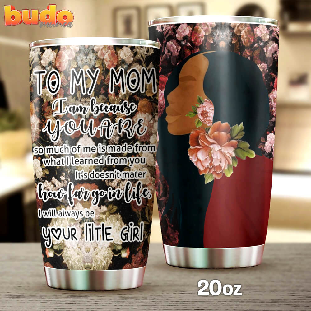 To my black mom tumbler…