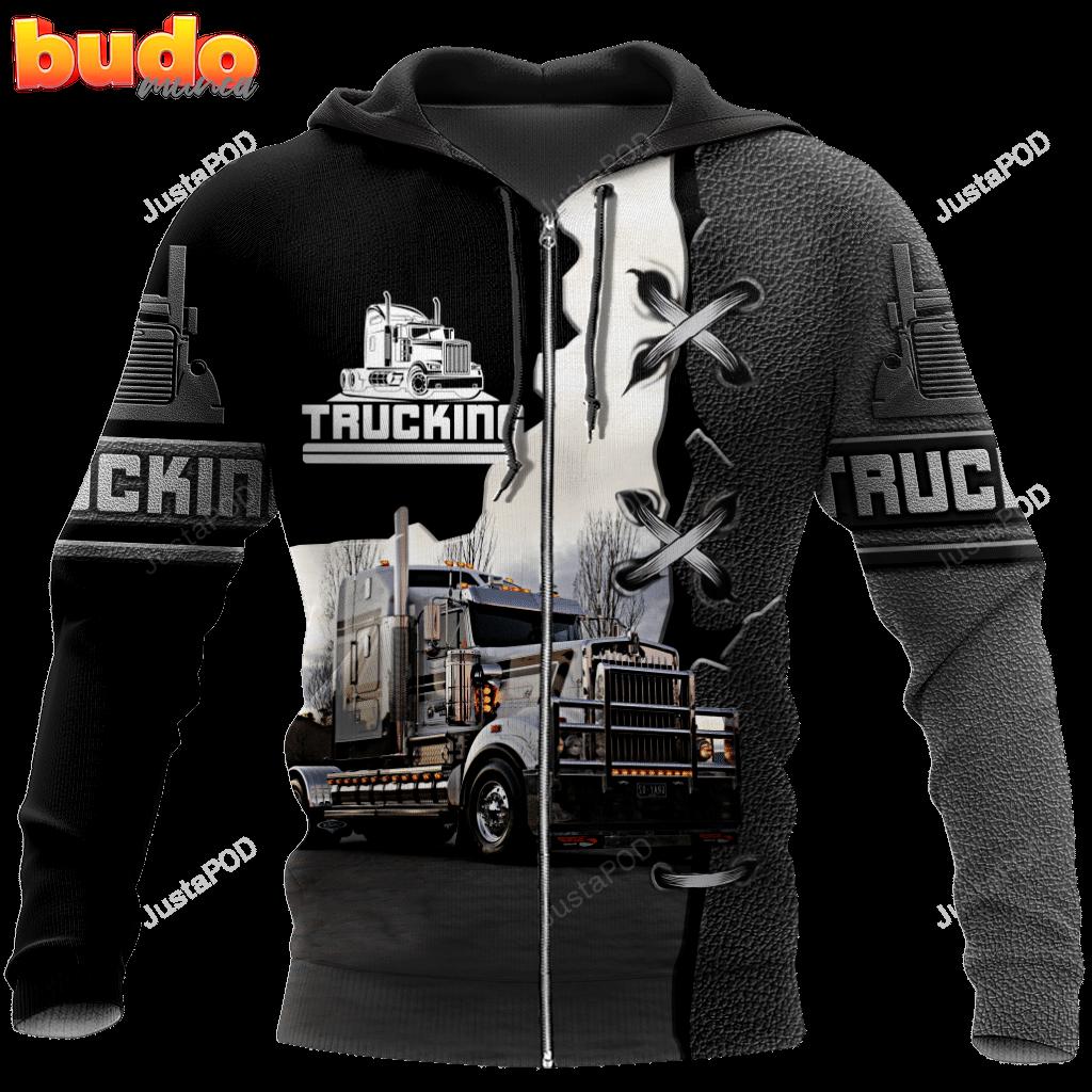 Truck 3d all print hoodie, zip- up hoodie