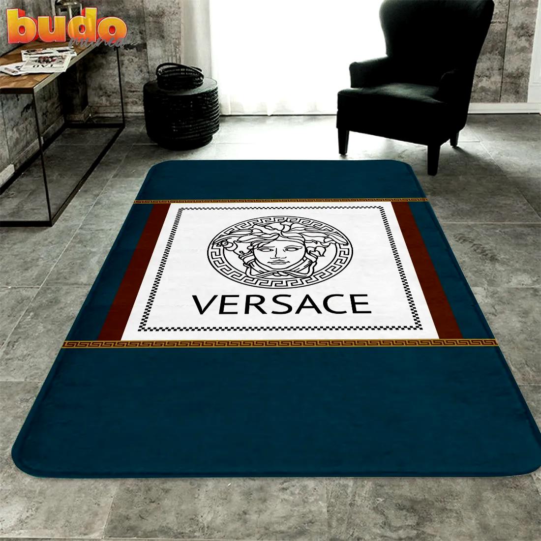 
                versace luxury fashion luxury brand premium rug carpet home decor
            
