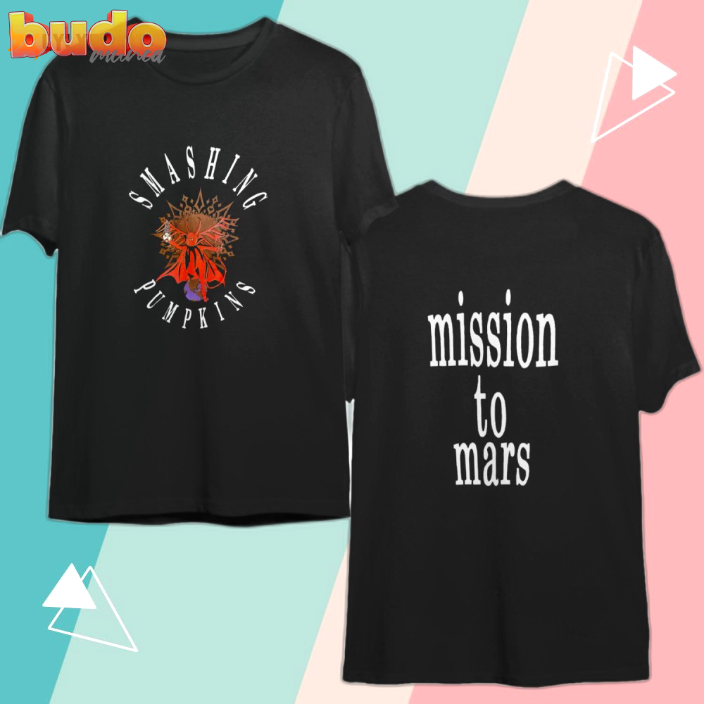 Vintage smashing pumpkins mission to mars 1991 tour t-shirt