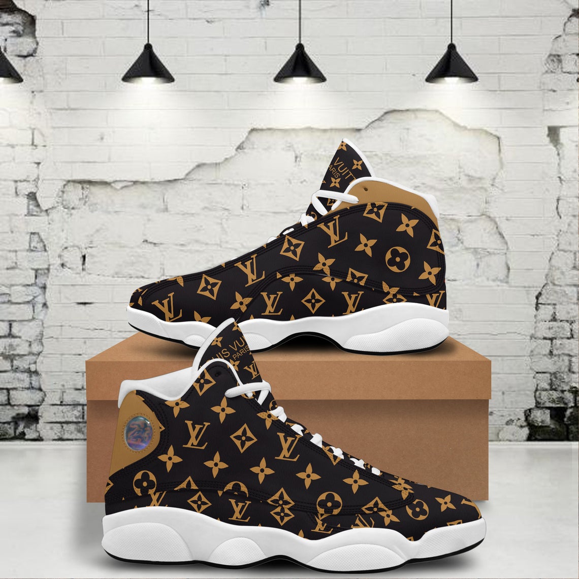 Louis vuitton shoes louis vuitton paris air jordan 13 sneaker shoes hot 2023
