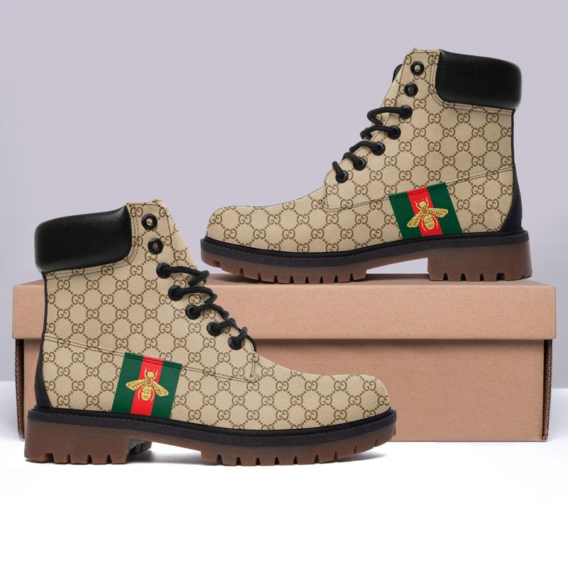 Gucci bee timberland boots form timboots shoes hot 2023 gifts for men women