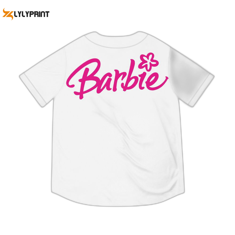 Barbie movie baseball jersey for men women