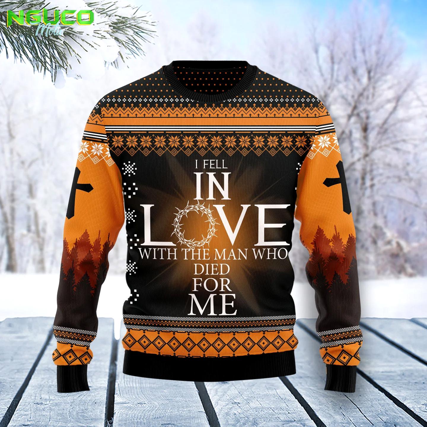 Christian christmas t0511 ugly christmas sweater