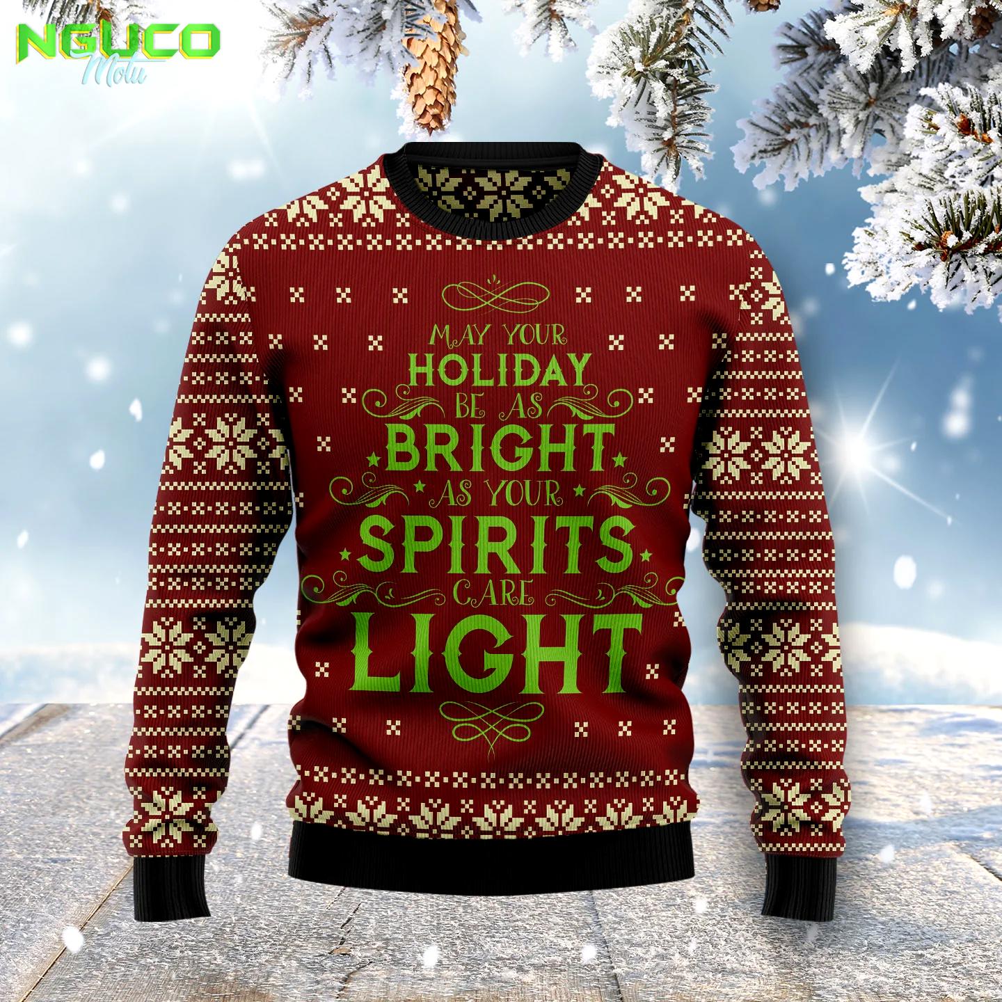 Christmas eve hz100801 ugly christmas sweater