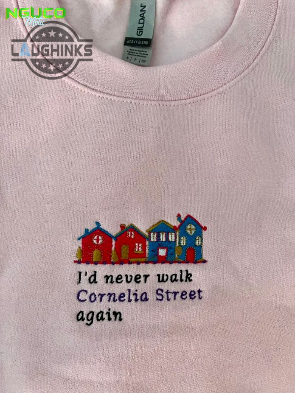 Cornelia street taylor swift embroidered sweatshirt embroidery tshirt sweatshirt hoodie gift