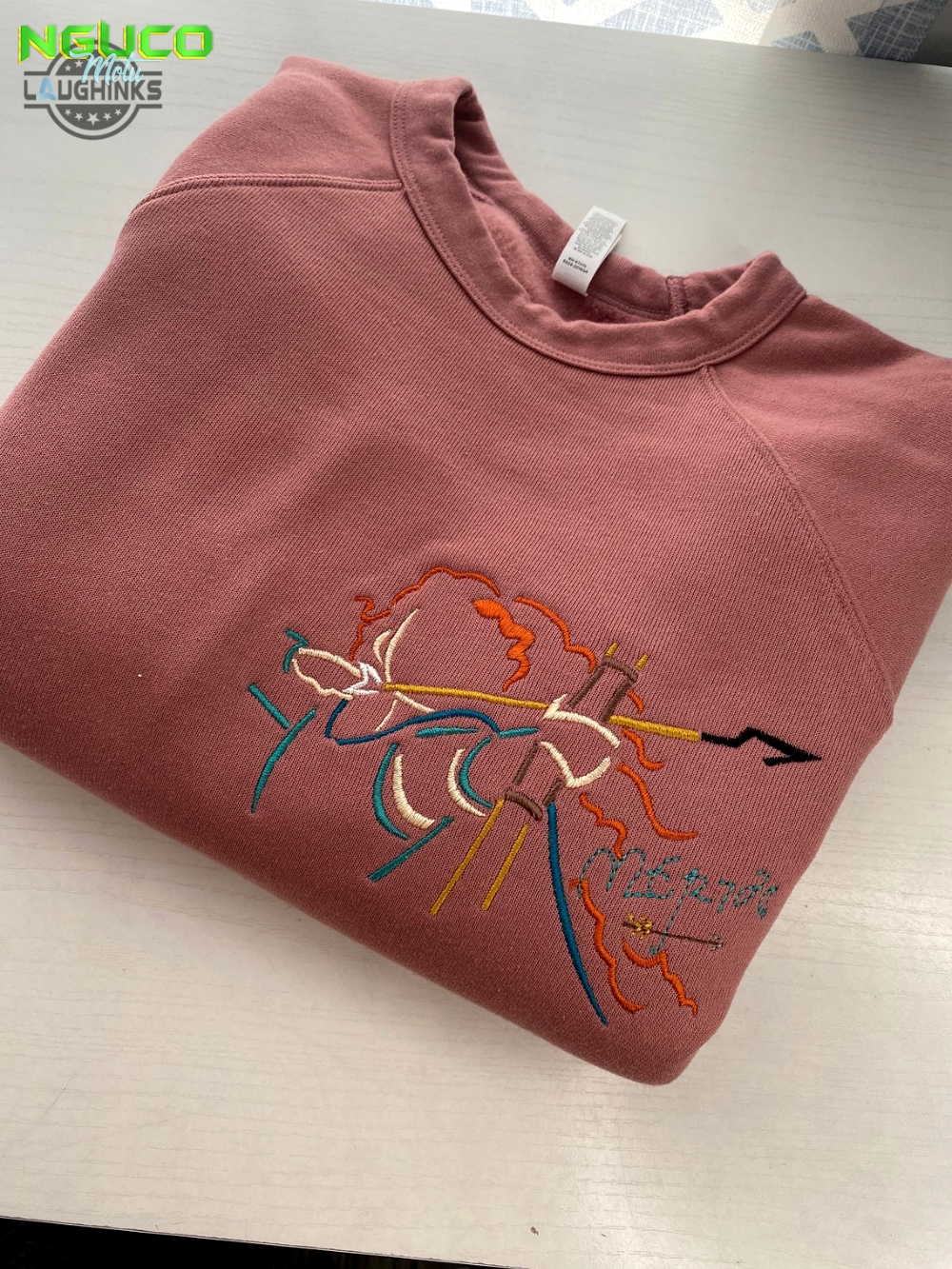 Disney princess merida embroidered sweatshirt disney world disneyland embroidered crewneck hoodie embroidery tshirt sweatshirt hoodie gift