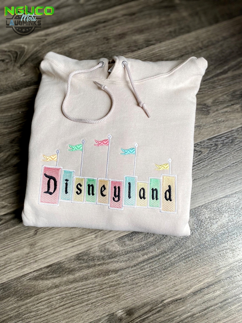 Disneyland embroidered sweatshirt disney embroidered crewneck hoodie embroidery tshirt sweatshirt hoodie gift