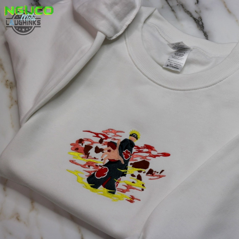 Embroidered anime shirt anime sweater embroidered shirt anime embroidery anime shirt embroidery clothing embroidery tshirt sweatshirt hoodie gift
