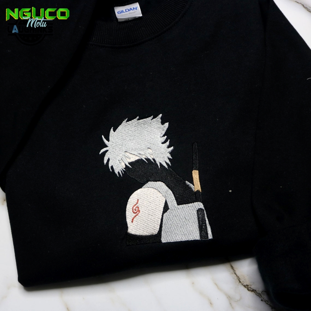 Embroidered anime sweatshirt embroidered anime anime sweater embroidered shirt anime embroidery embroidery clothing embroidery tshirt sweatshirt hoodie gift