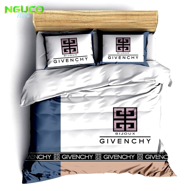 Givenchy bijoux luxury brand fashion bedding set bedspread duvet cover set