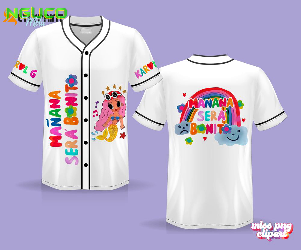 Karol g baseball jersey for bichota season team