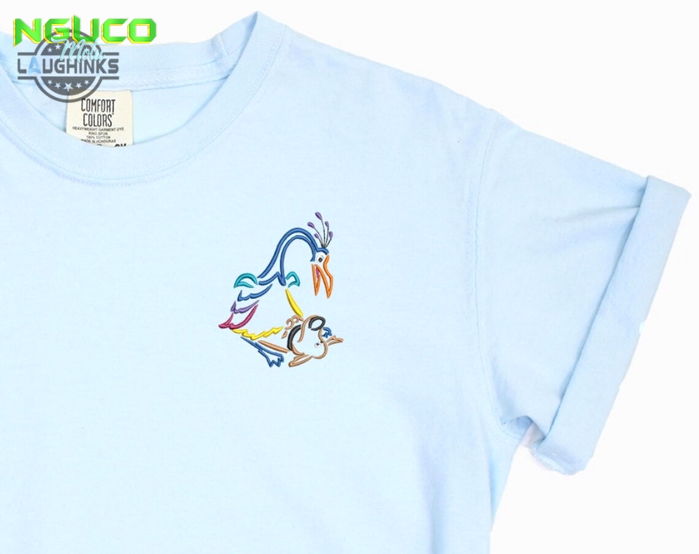 Kevin and dug embroidered tshirt disney up shirt dug t shirt disney princess shirt kevin tshirt womens disney shirt embroidery tshirt sweatshirt hoodie gift
