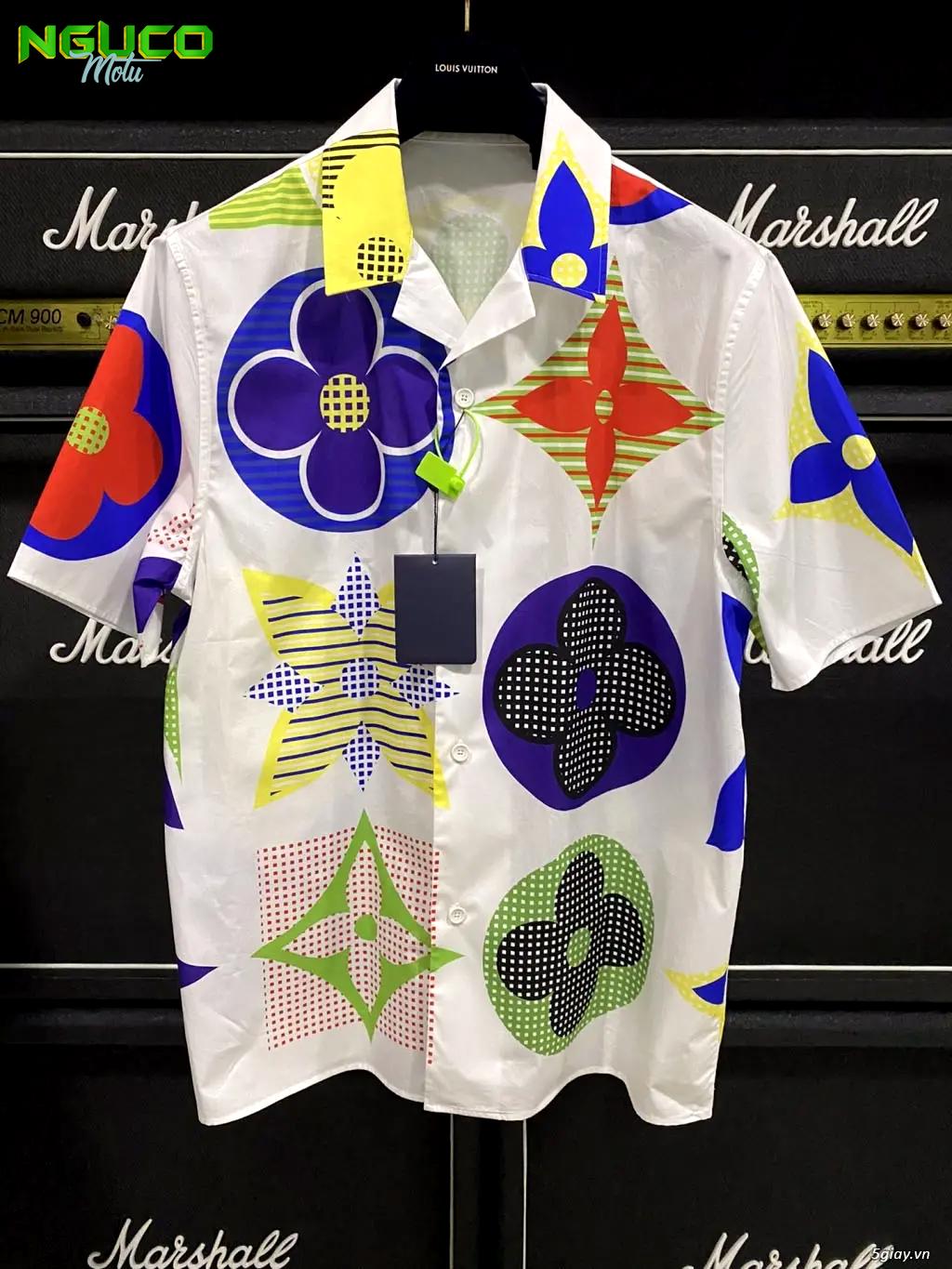 Louis vuitton luxury brand premium fashion hawaii shirt for men pea31452