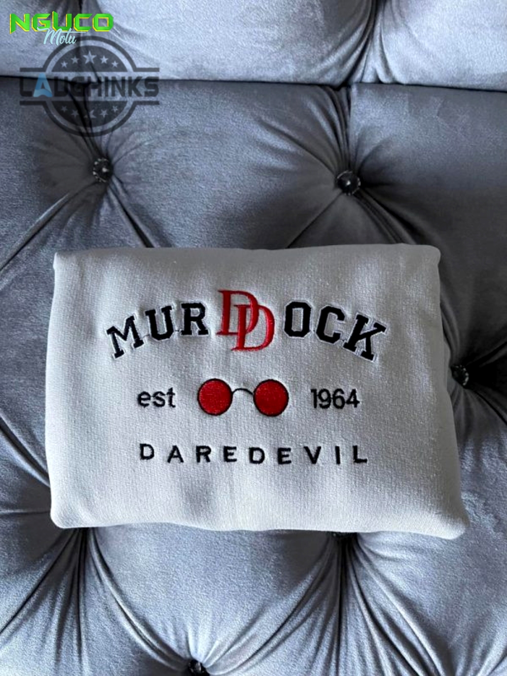 Murdock avengers embroidered sweatshirt embroidery tshirt sweatshirt hoodie gift