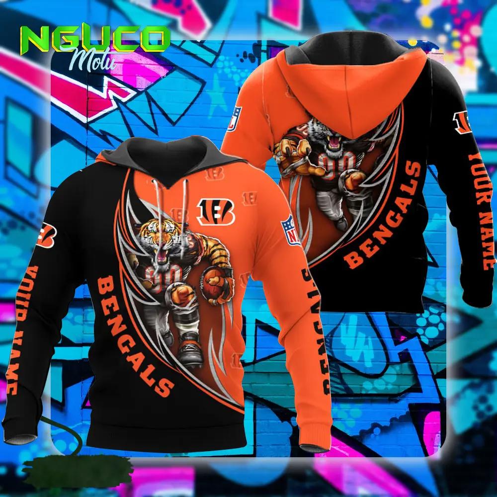 Nfl cincinnati bengals hoodie damn right sport hoodie
