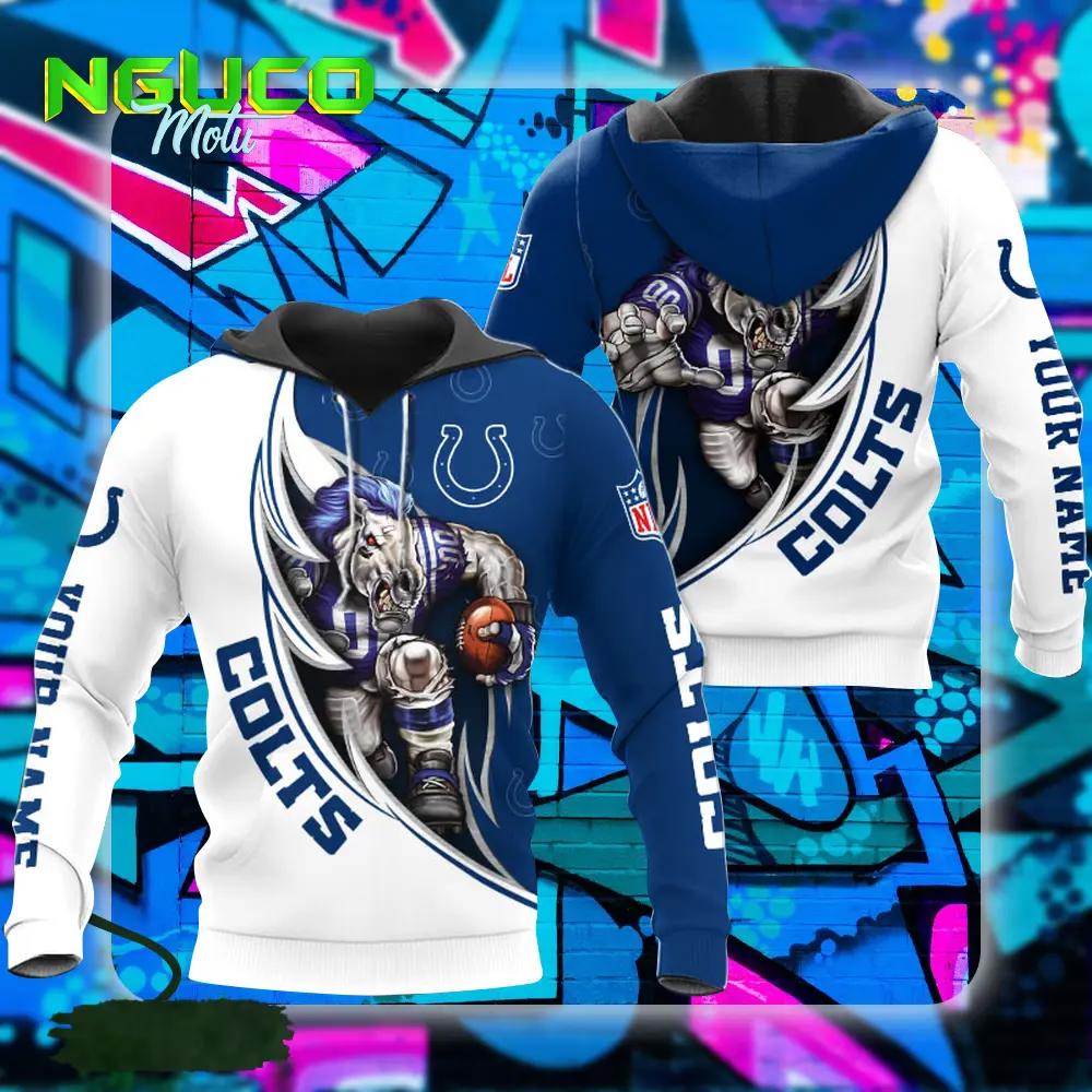 Nfl indianapolis colts hoodie damn right sport hoodie