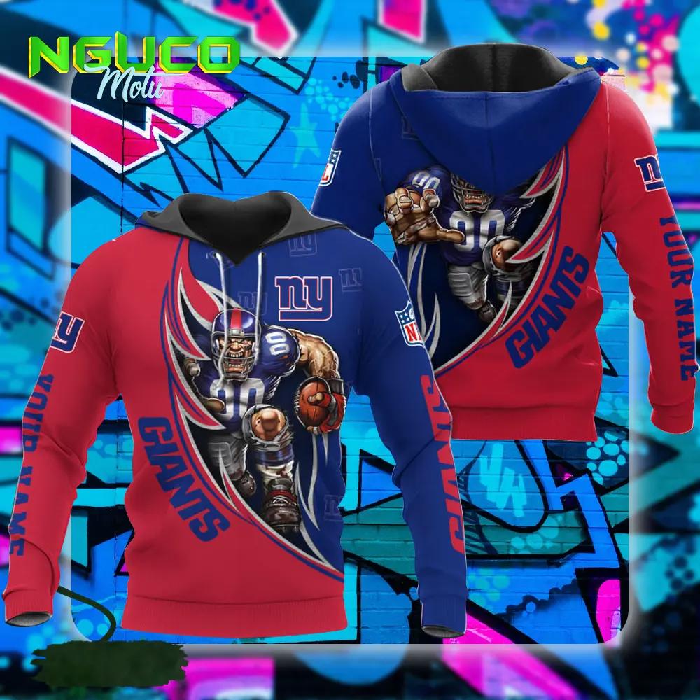 Nfl new york giants hoodie damn right sport hoodie