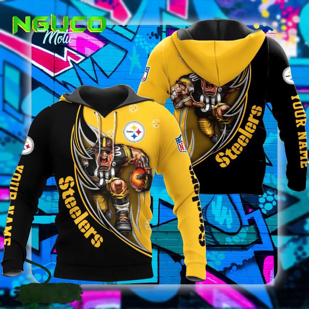 Nfl pittsburgh steelers hoodie damn right sport hoodie