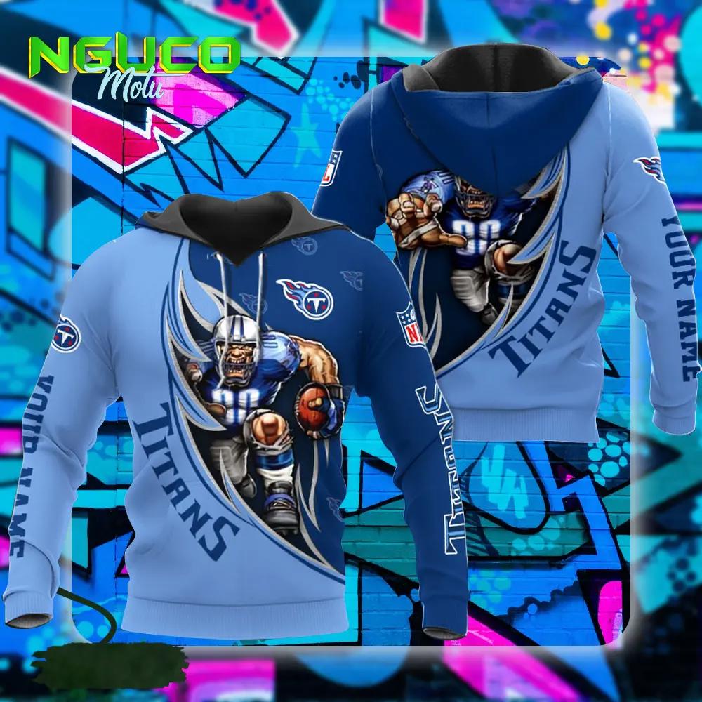 Nfl tennessee titans hoodie damn right sport hoodie
