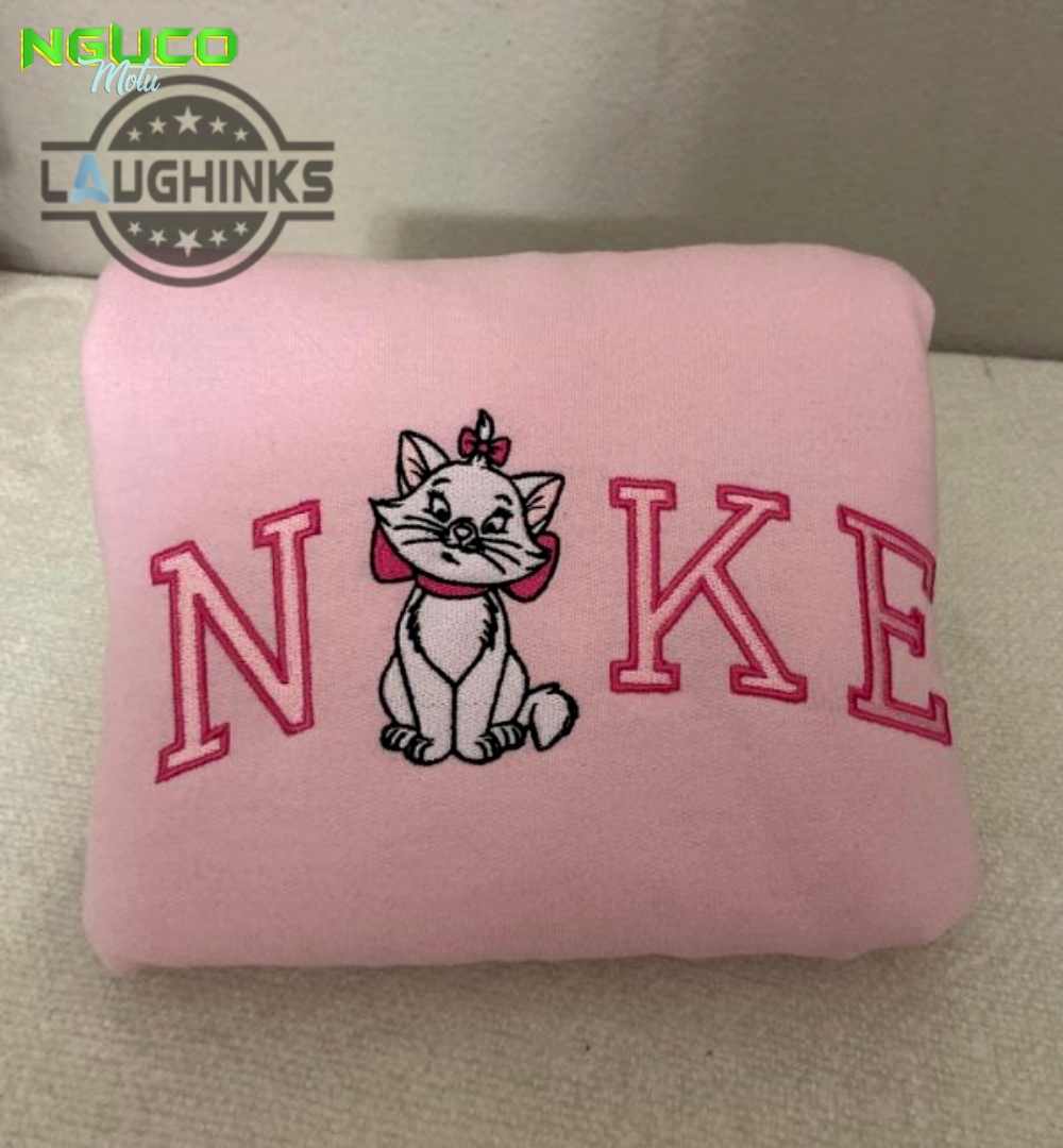 Nike x the aristocats embroidered sweatshirt embroidery tshirt sweatshirt hoodie gift
