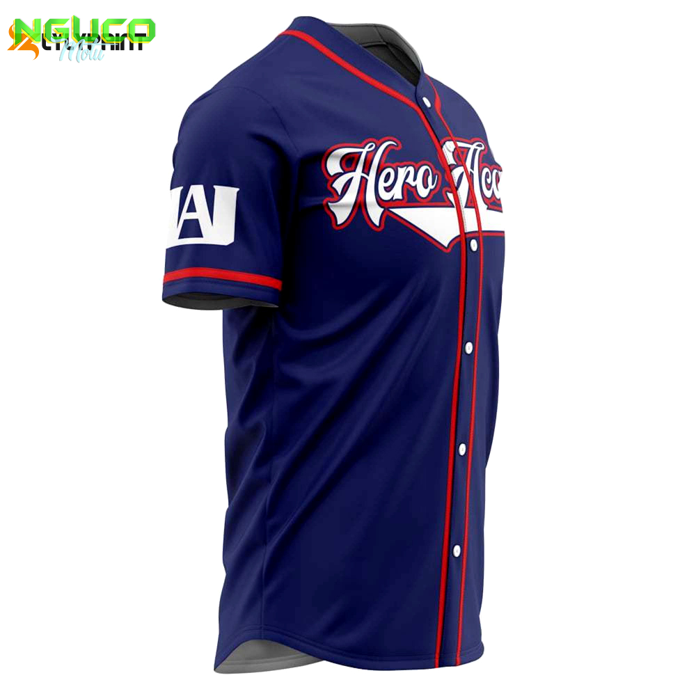Personalized hero anime baseball jersey