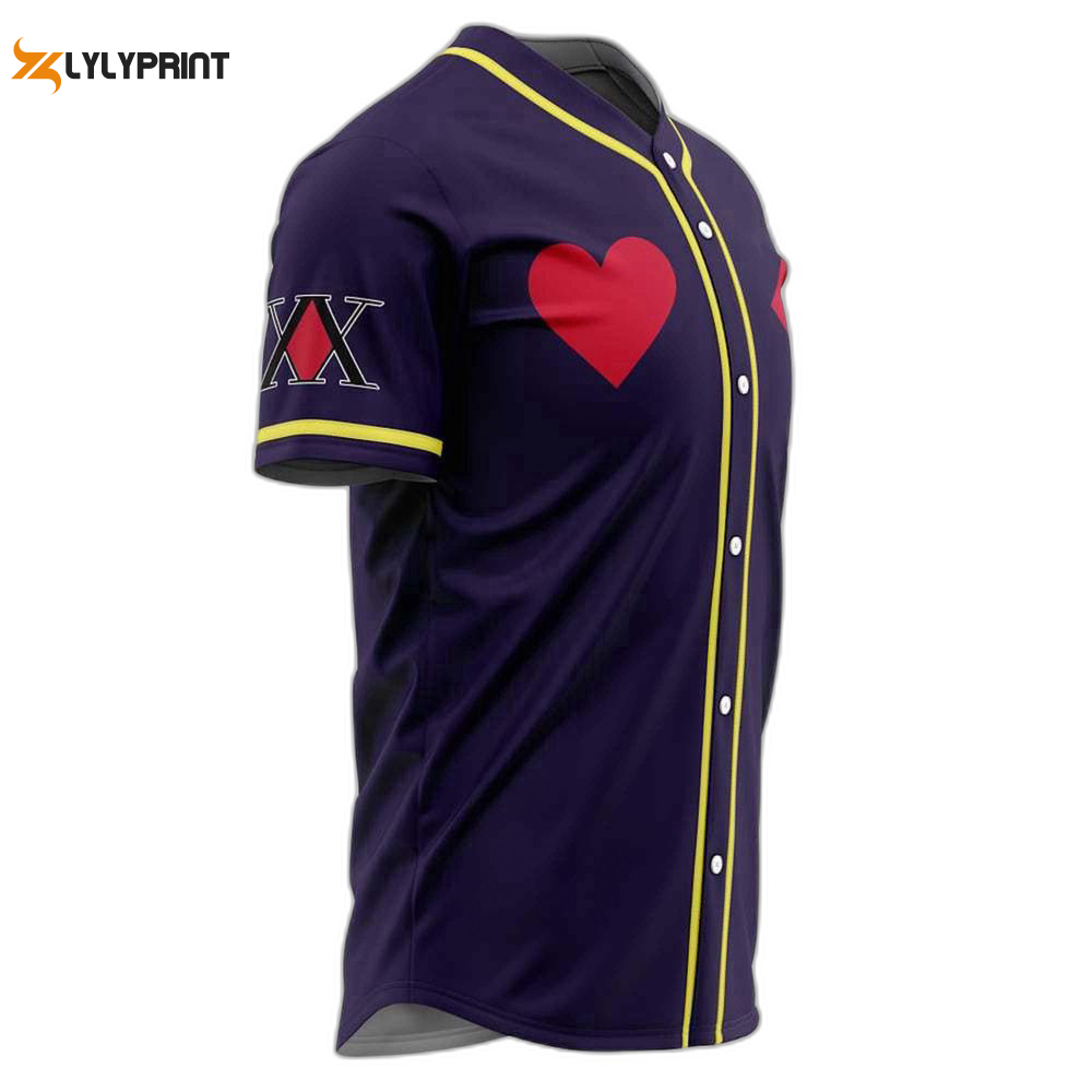 Personalized xhunter anime baseball jersey for men women