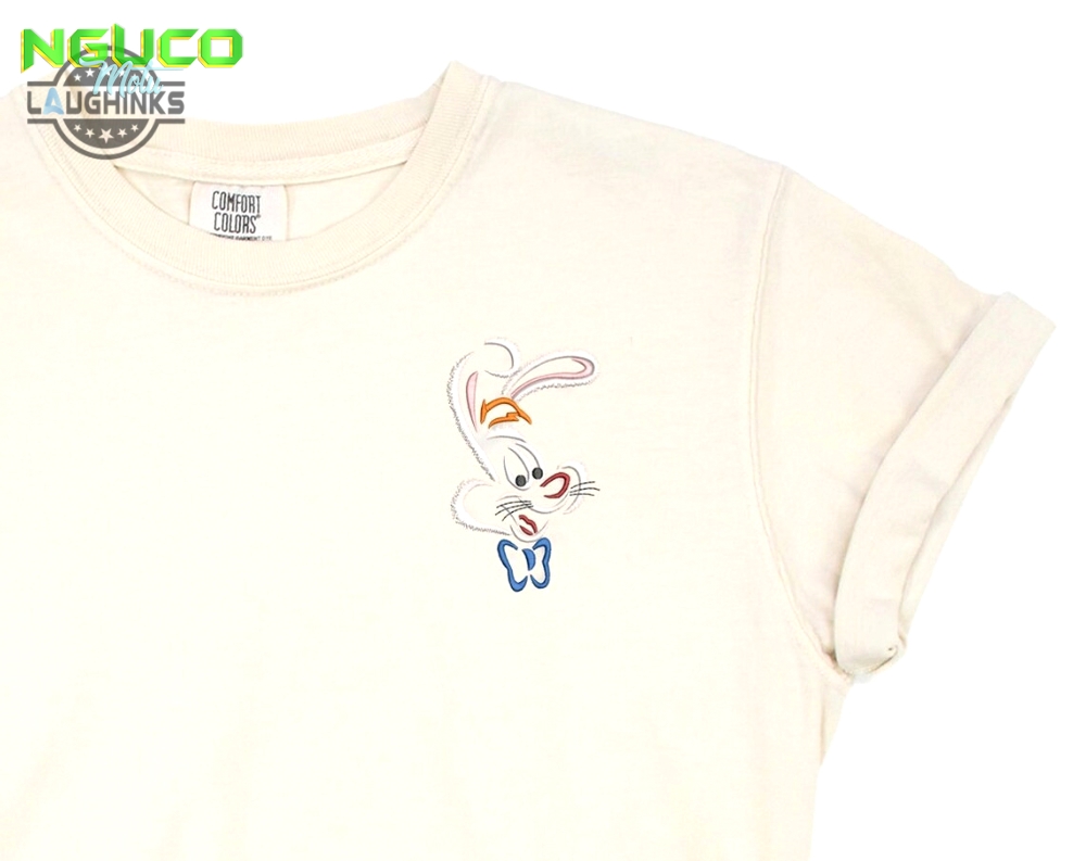 Roger rabbit embroidered tshirt roger rabbit embroidered shirt who framed roger rabbit shirt disneyland tshirt womens disney shirt embroidery tshirt sweatshirt hoodie gift