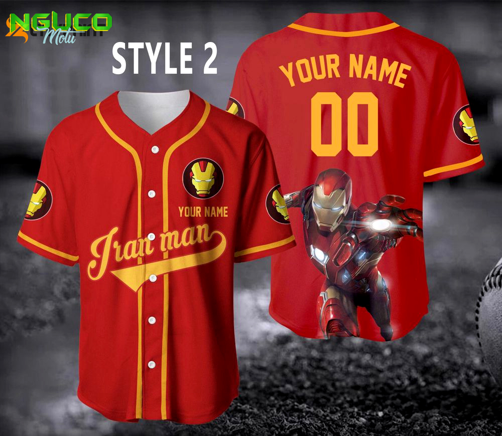 Superhero jersey, superhero birthday gift, marvel jersey, avengers baseball jerseys