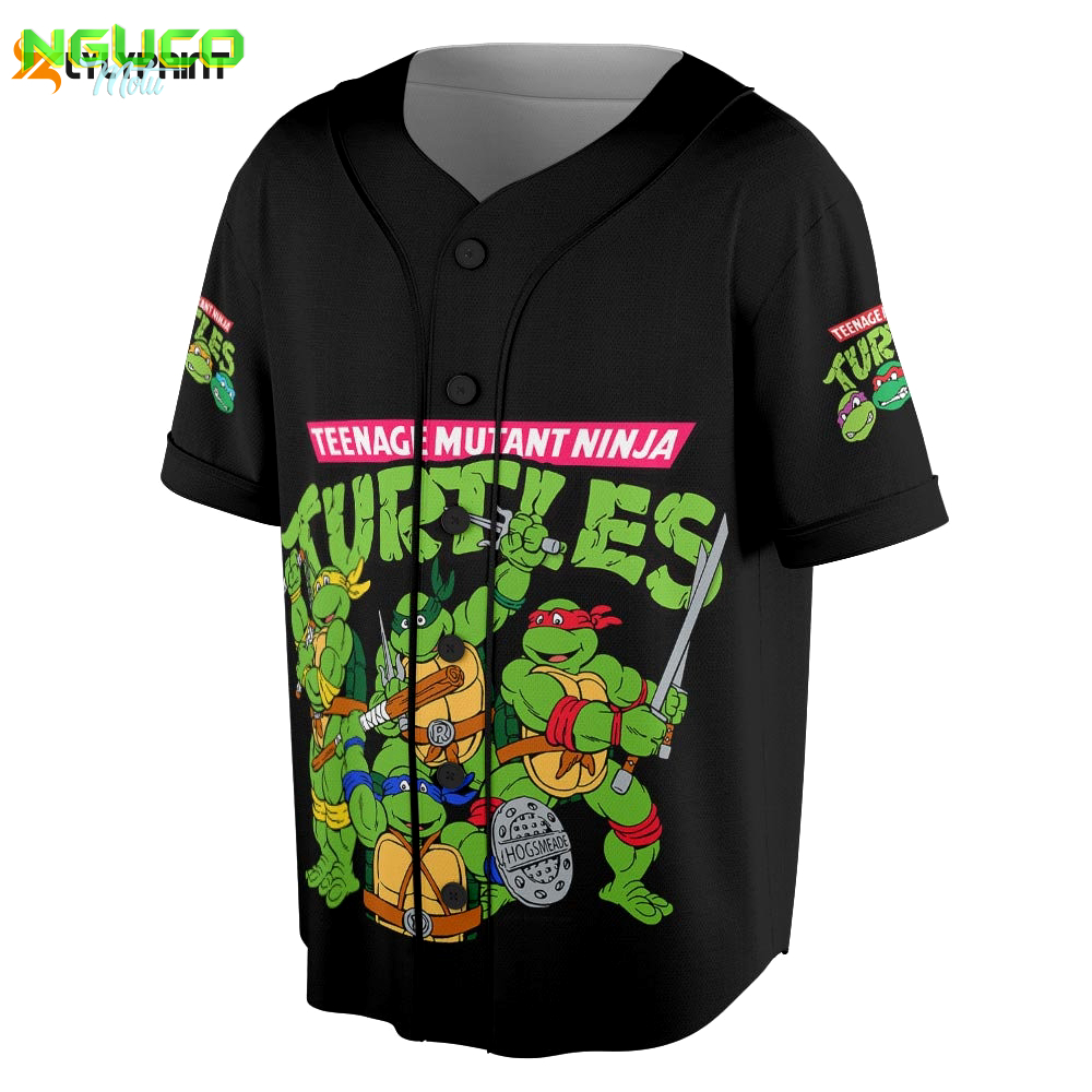 Teenage mutant ninja turtles mutant mayhem movie baseball jersey, ninja turtles shirt, mutant mayhem jersey merch