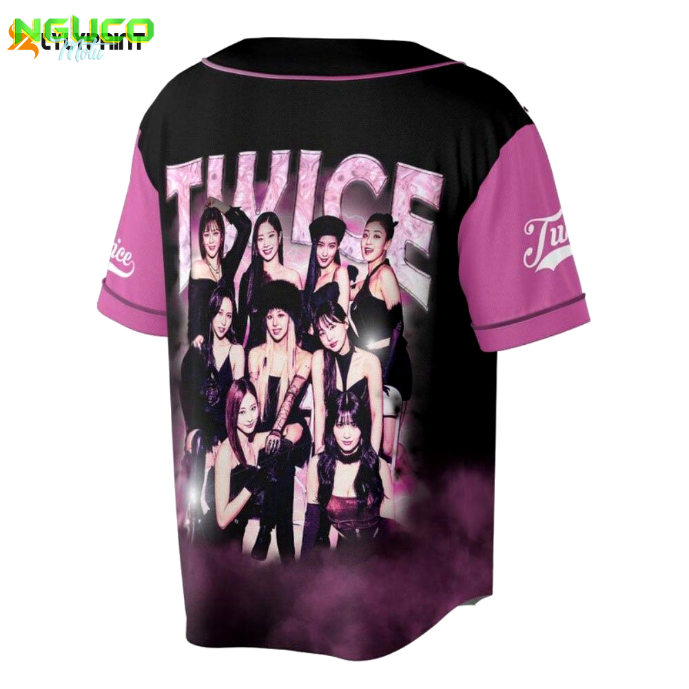 Twice baseball jersey shirt, momo sana nayeon chaeyoung jersey