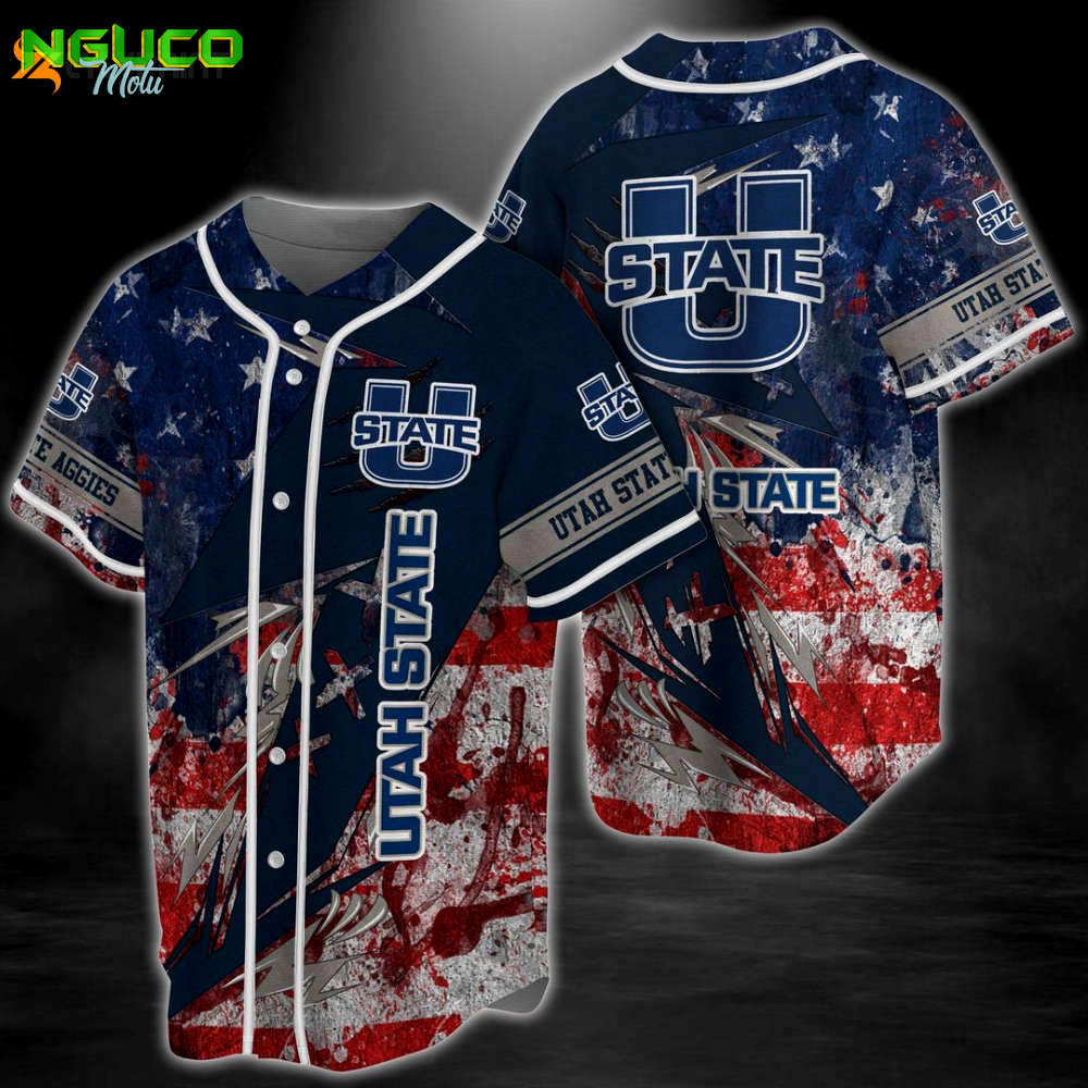 Utah state aggies baseball jersey: show your team pride with this authentic apparel