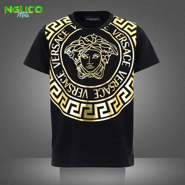Versace golden versace black luxury brand premium t-shirt outfit for men women