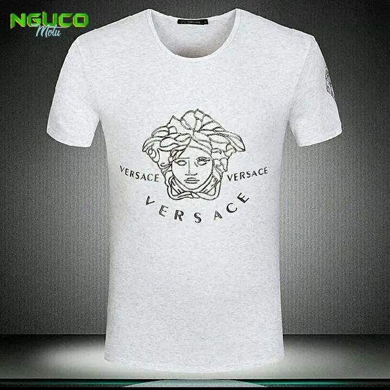 Versace medusa white luxury brand t-shirt outfit for men women