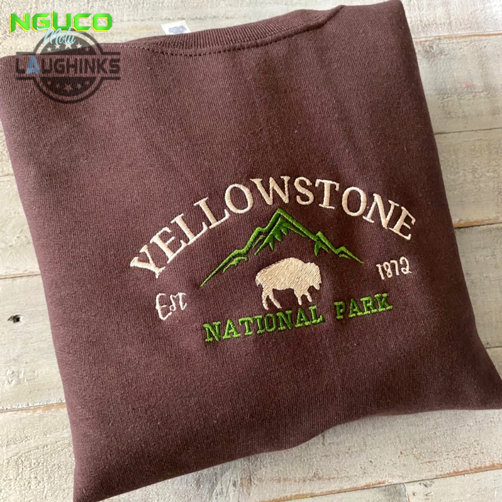 Yellowstone embroidered sweatshirt embroidery tshirt sweatshirt hoodie gift