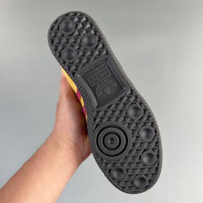 Adidas samba mamo yellow maroon -000naw0ywot