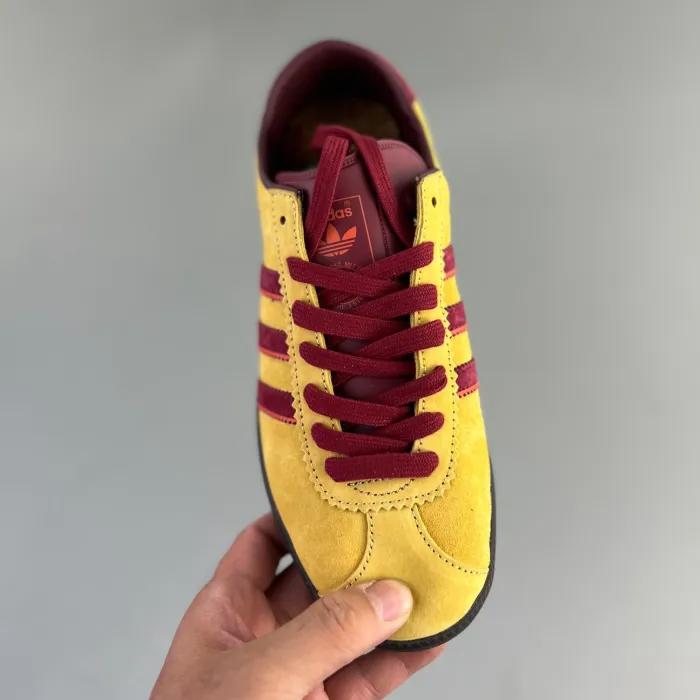 Adidas samba mamo yellow maroon -000naw0ywot