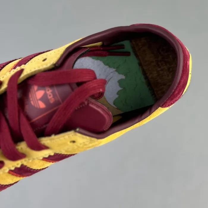Adidas samba mamo yellow maroon -000naw0ywot