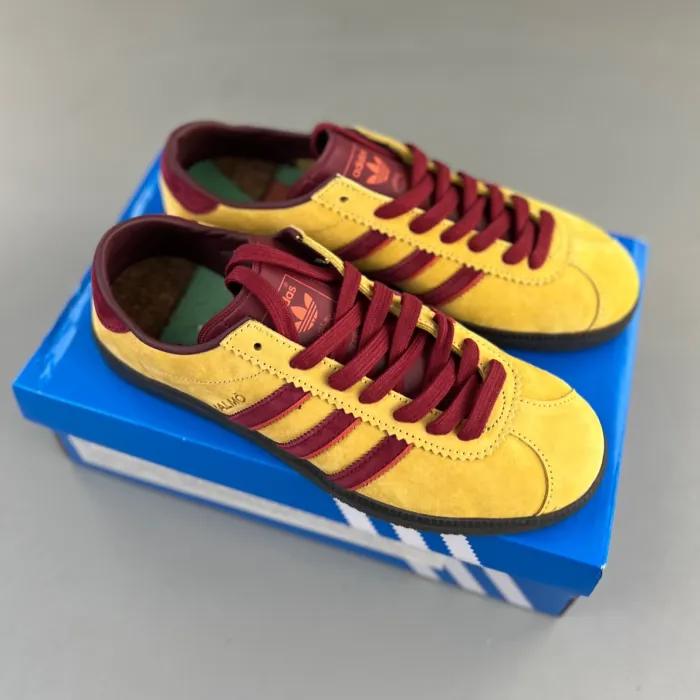 Adidas samba mamo yellow maroon -000naw0ywot