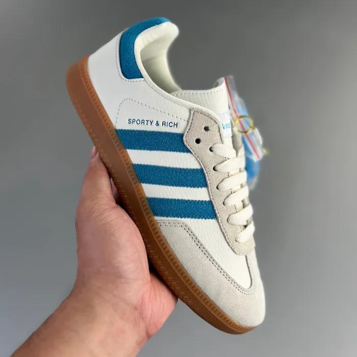 Adidas samba og sporty & rich beige blue -000ldi21rz0